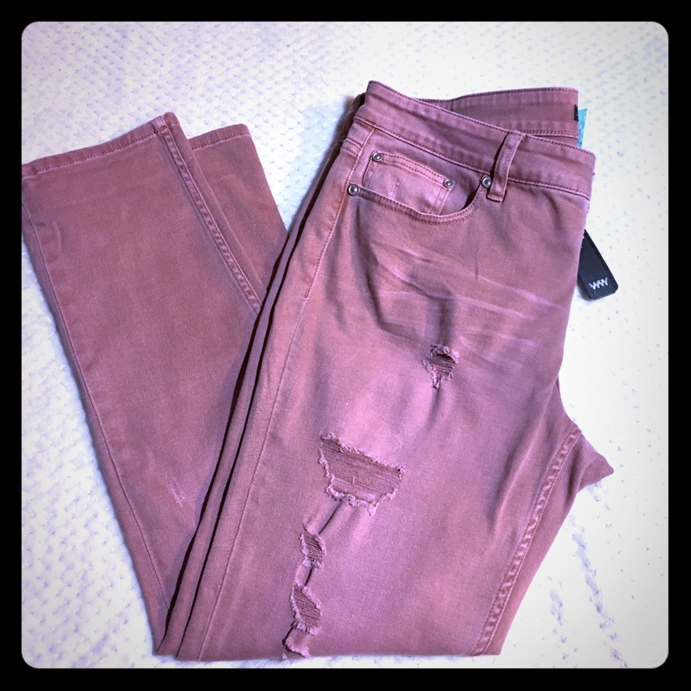 Supplies by Union Bay distressed jeans.